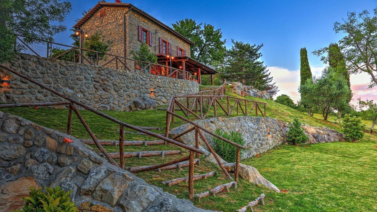 La Casa Di Elsa 6, Emma Villas Santa Fiora Exterior foto