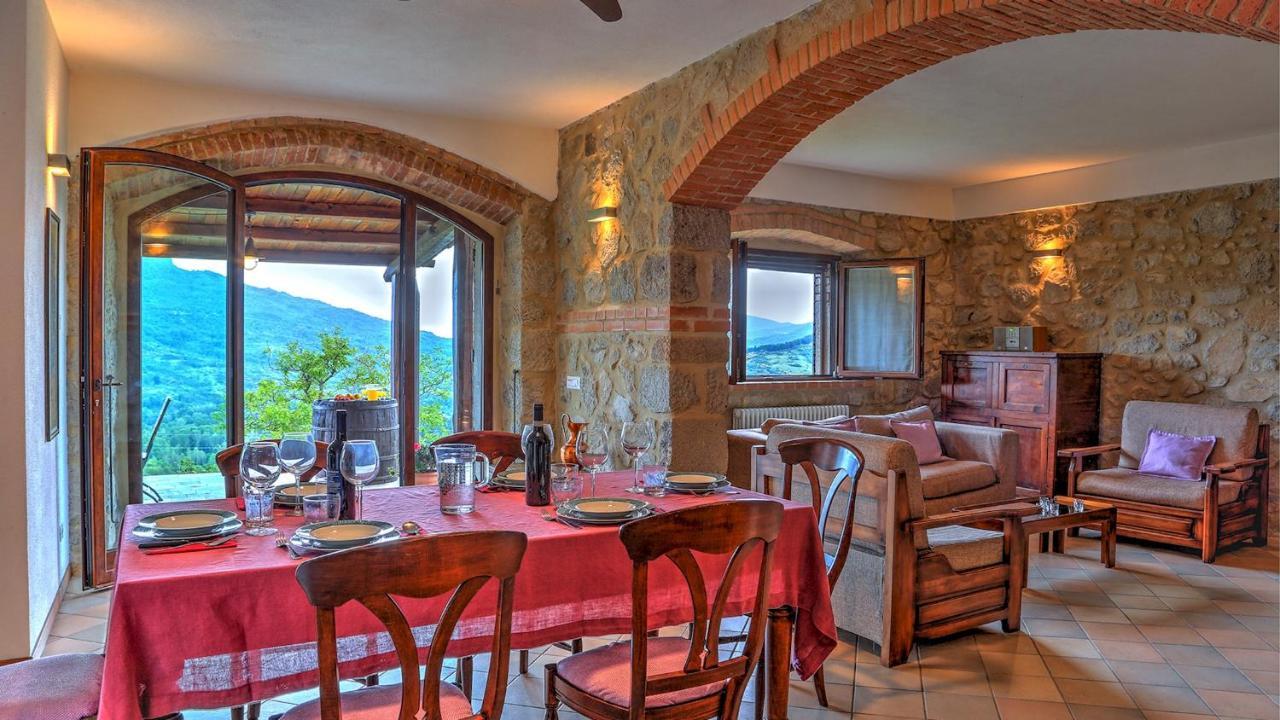 La Casa Di Elsa 6, Emma Villas Santa Fiora Exterior foto