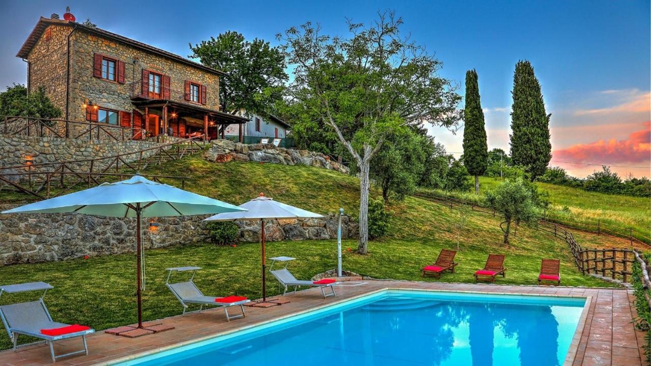 La Casa Di Elsa 6, Emma Villas Santa Fiora Exterior foto